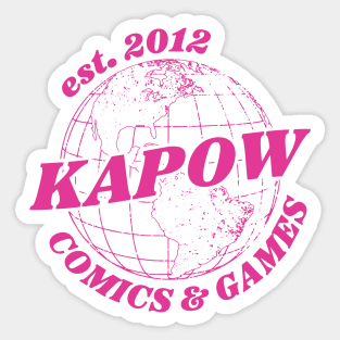 Kapow Global - Hot Pink Sticker